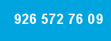 926 572 76 09 926 572 76 09
